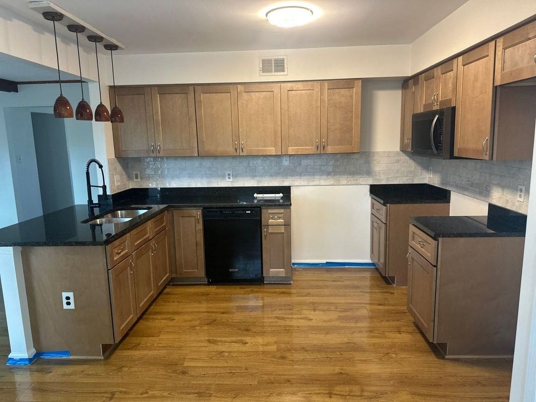 Rebuilt kitchen